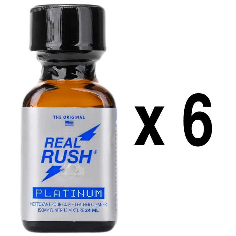 BGP Leather Cleaner REAL RUSH PLATINUM 24ml x6